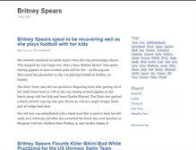 Tablet Screenshot of britneyspearsfan.info